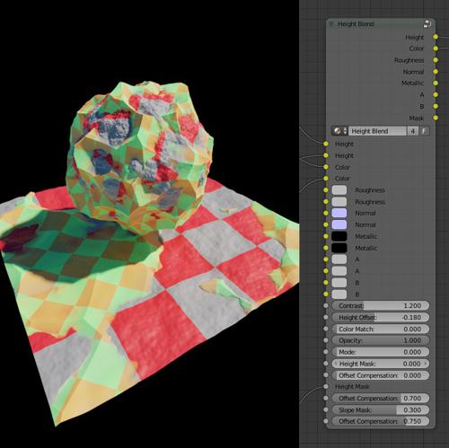 Height Blend Node