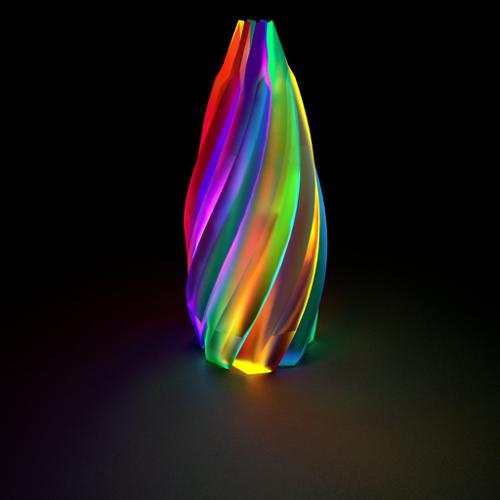 Rainbow Crystal Lamp