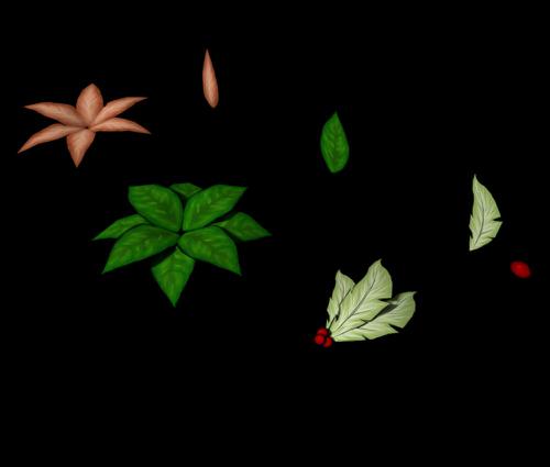 Leaf And Bushes
