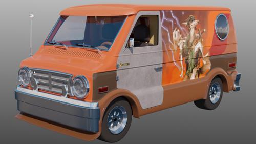 Finnick's van from Zootopia