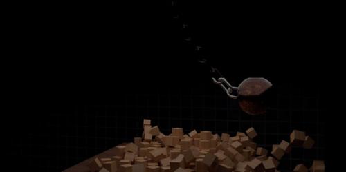 Rigid Body Simulation - Wrecking Ball