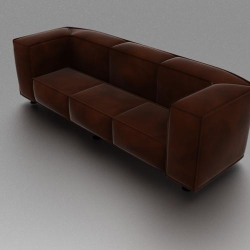 leather sofa