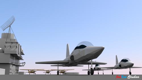 Jet Carrier with Jets