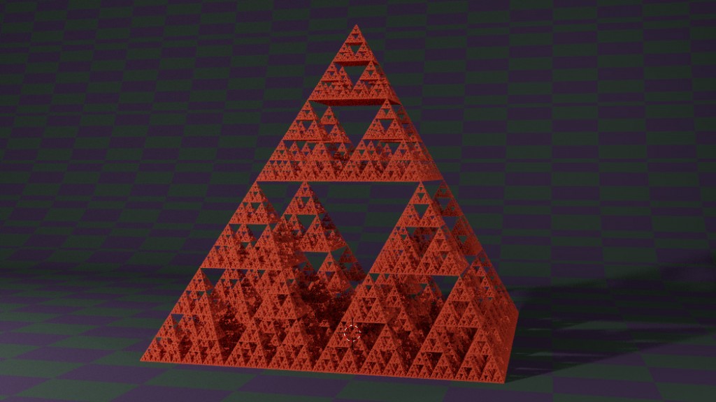 Sierpinski Gasket, Level Eight