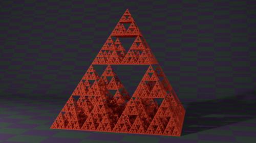 Sierpinski Gasket, Level Eight