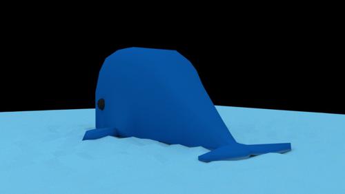 Ballena Low poly