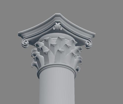 Corynthian column