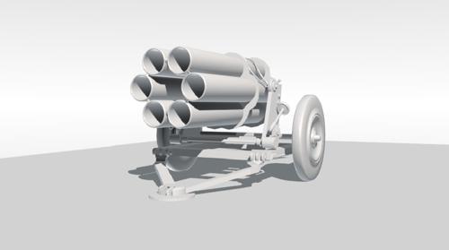 WW2 Nebelwerfer Screaming Mimi