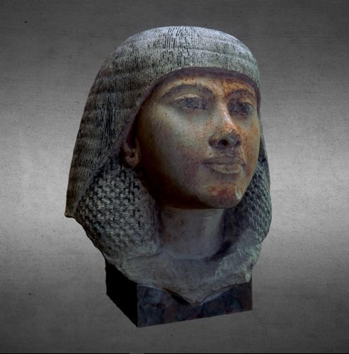 Egyptian bust of a woman