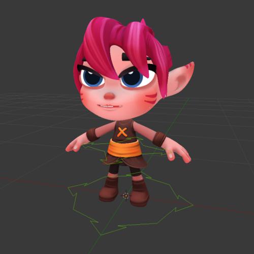 Lily rig from Artella