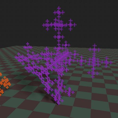 Inverse Menger Sponge