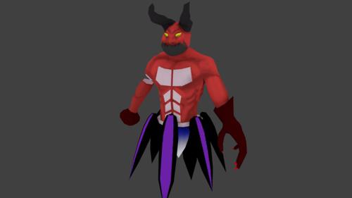 Game Character - Cyborg Demon