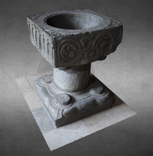 Baptismal font