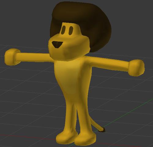 Cartoon lion