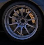 brembo disk brake with textures
