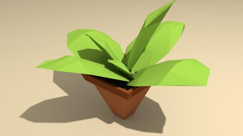 Maceta Low Poly