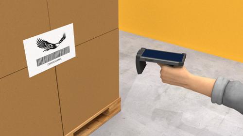 Handheld RFID Label Code Scanner