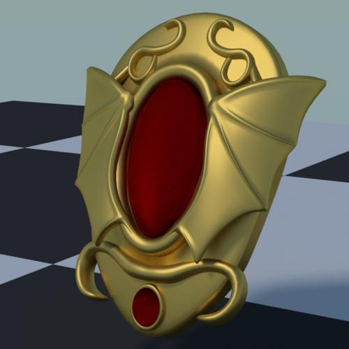 Scarlet gemstone for a certain Scarlet Devil