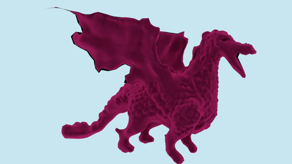 Dragon sculpt