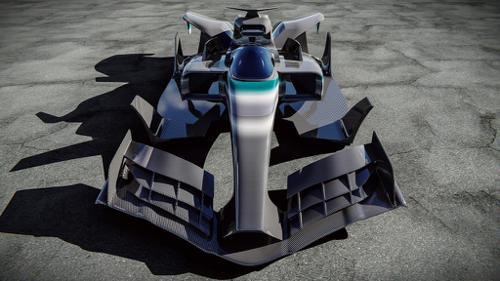 Mercedes Formula 1 - Aero concept racer