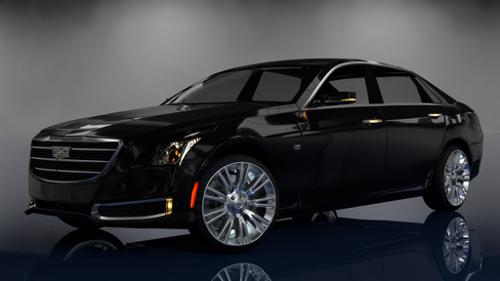 Cadillac CT6 3D Model