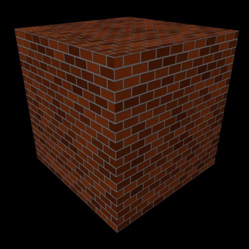 Brick Material for Cycles using Brick Texture Node