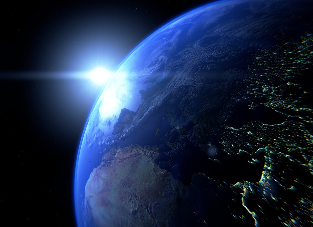 Cycless earth in space