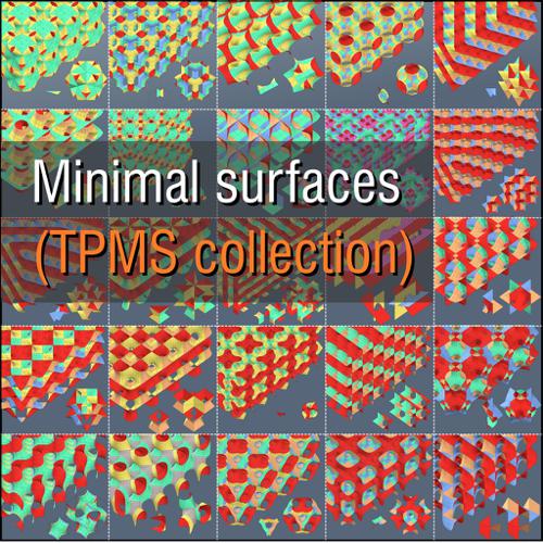 MINIMAL SURFACES (TPMS collection)