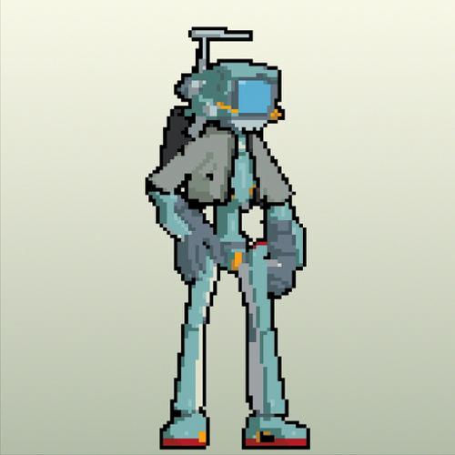 Canti Sama 3d pixel art