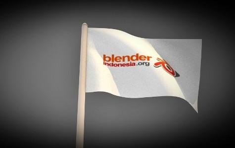 Blendera [blowing flag ]