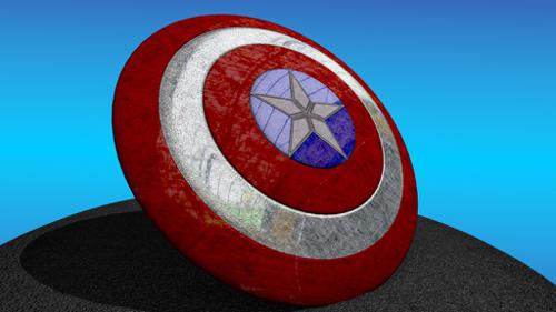 Captain America's shield