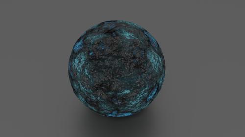 blue lava material