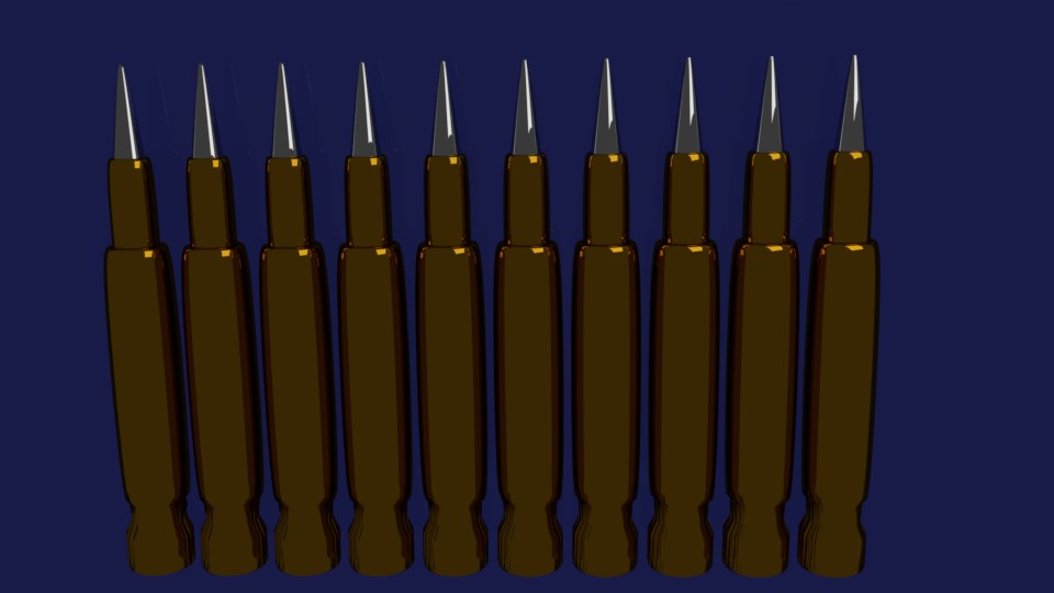.50 caliber bullets ( cycles )