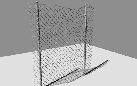Chain link fence