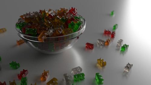 gummybears in a bowl