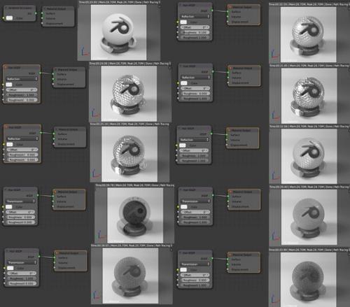 cycles nodes setups images(100s of setups)
