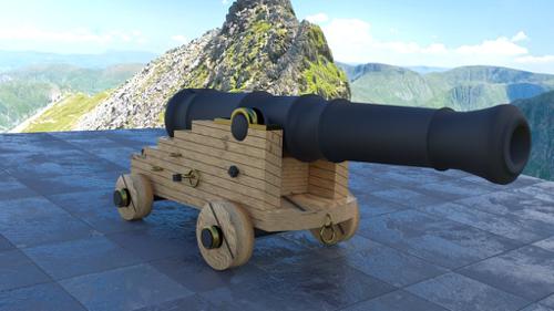 18 pounder naval cannon