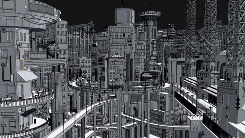 cyberpunk City