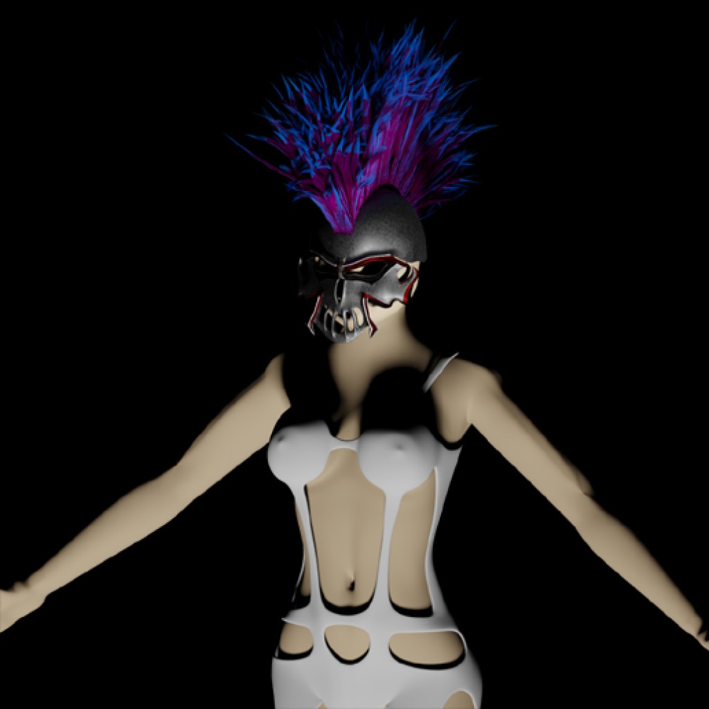 A masked Babe