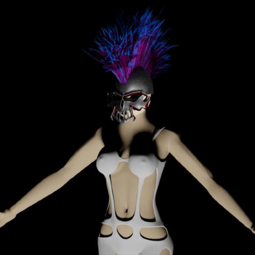 A masked Babe
