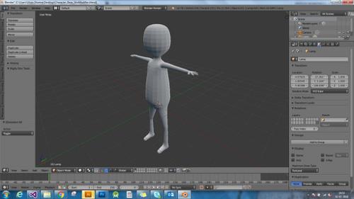Low Poly Character Base Mesh
