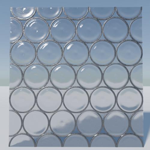 low poly leaded Window