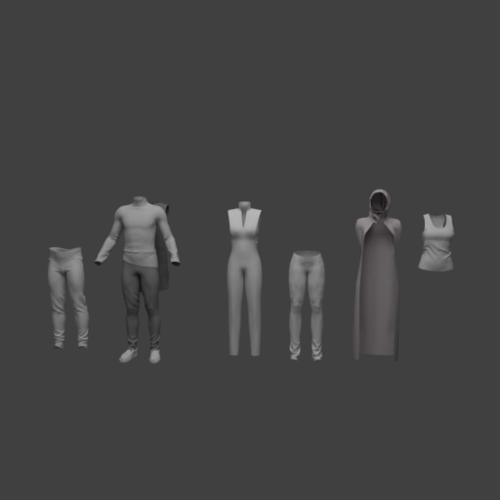 Set of clothes