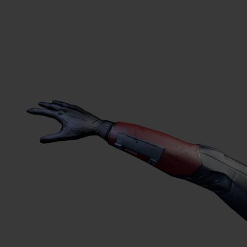sci fi fps arms