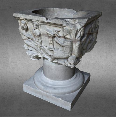 Baptismal font