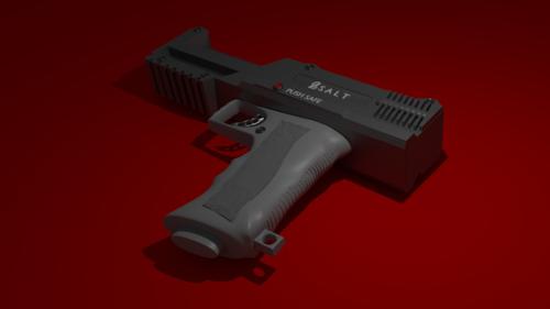 A salt gun.