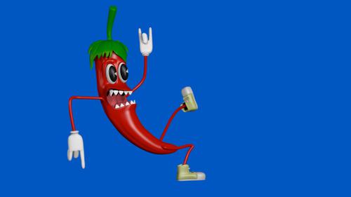 Dancing chilli