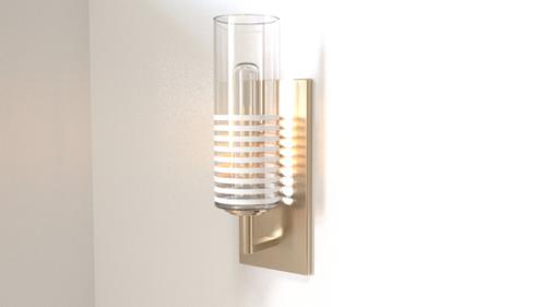Lamp Satin Nickel Metallic