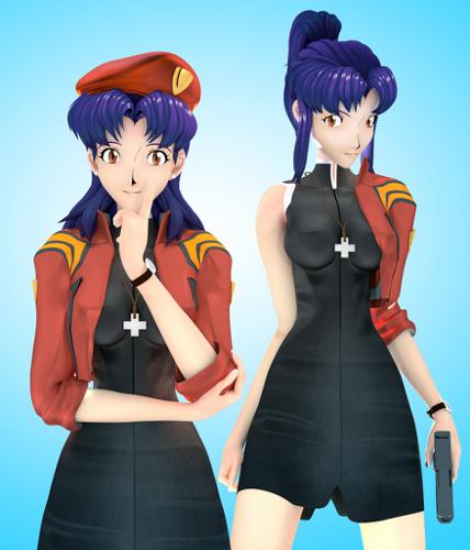 Misato Katsuragi from Evangelion