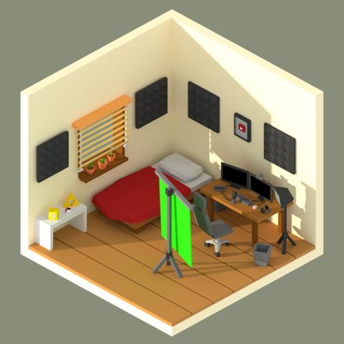 Isometric room [Youtuber]